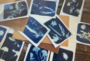 Stage créatif : Tableau à personnaliser et cyanotype