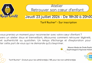 Atelier „Retrouver son cœur d’enfant“