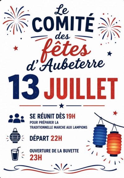 Fête Nationale à Aubeterre