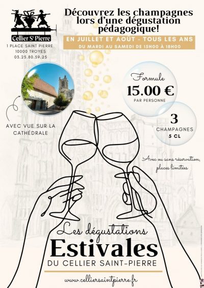 Les Dégustations Estivales du Cellier Saint-Pierre