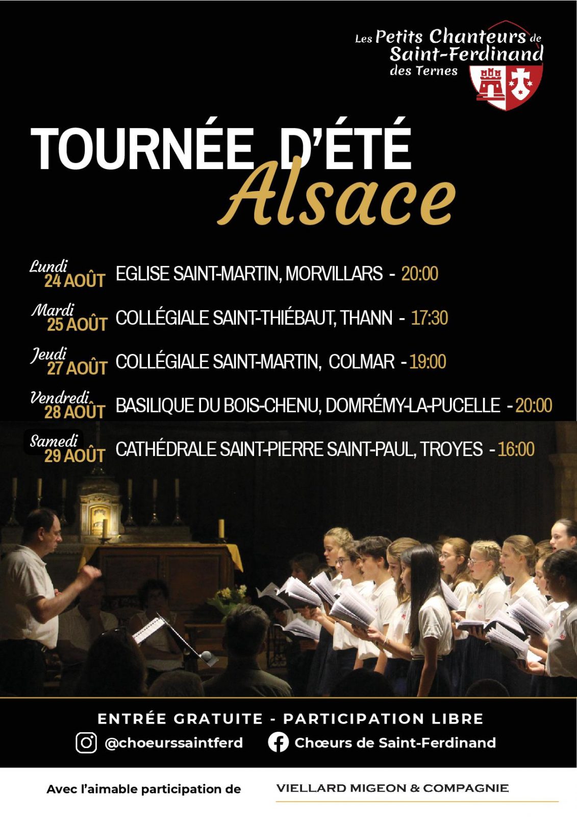 Concert des chœurs de Saint-Ferdinand des Ternes