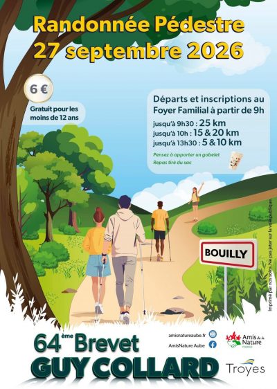 64e Brevet Guy Collard – Randonnée pédestre à Bouilly