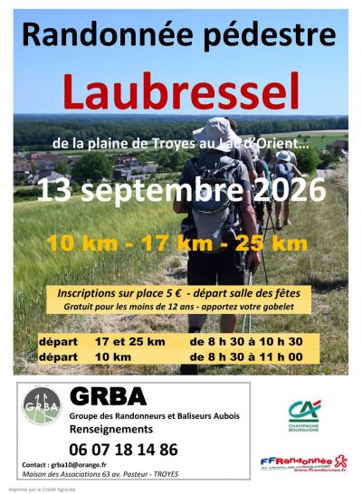 Randonnée pédestre à Laubressel