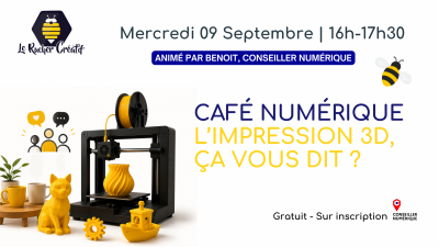 L’impression 3D, ça vous dit ?
