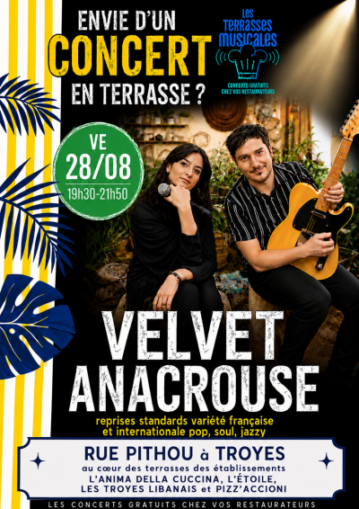 Concert du Duo Troyen „Velvet Anacrouse“