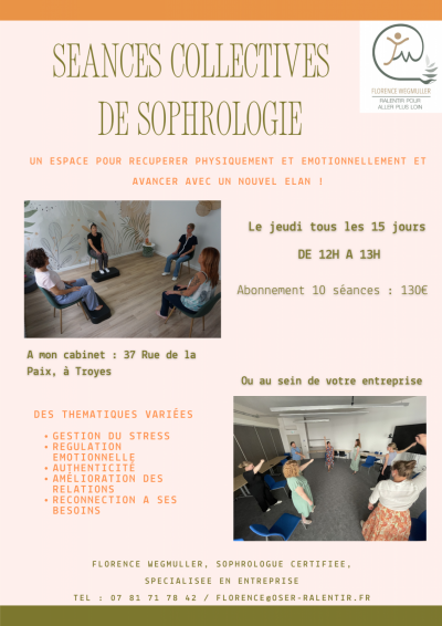 Séance collective de sophrologie