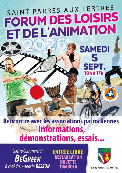 Forum des loisirs et de l’animation de Saint-Parres-aux-Tertres
