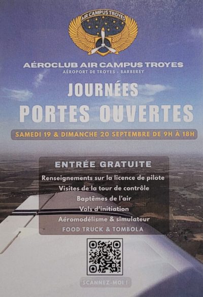 Journées portes ouvertes – Air Campus Troyes