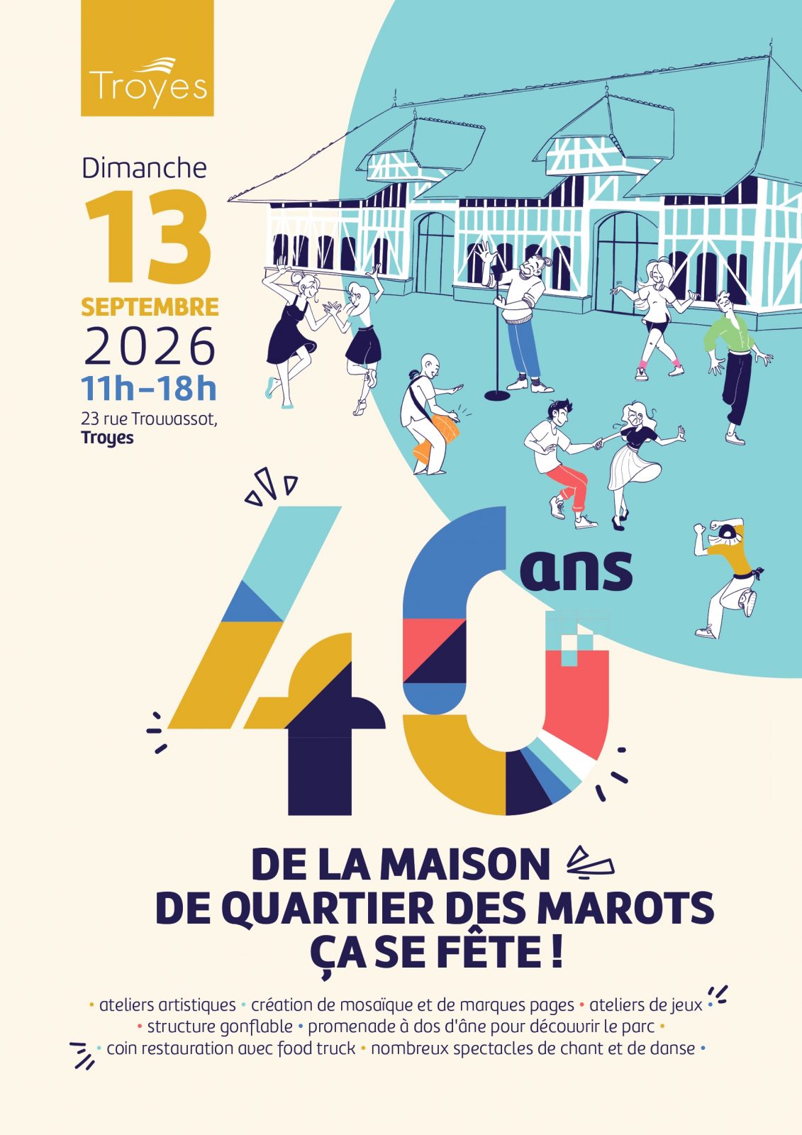 La Maison de quartier des Marots fête ses 40 ans