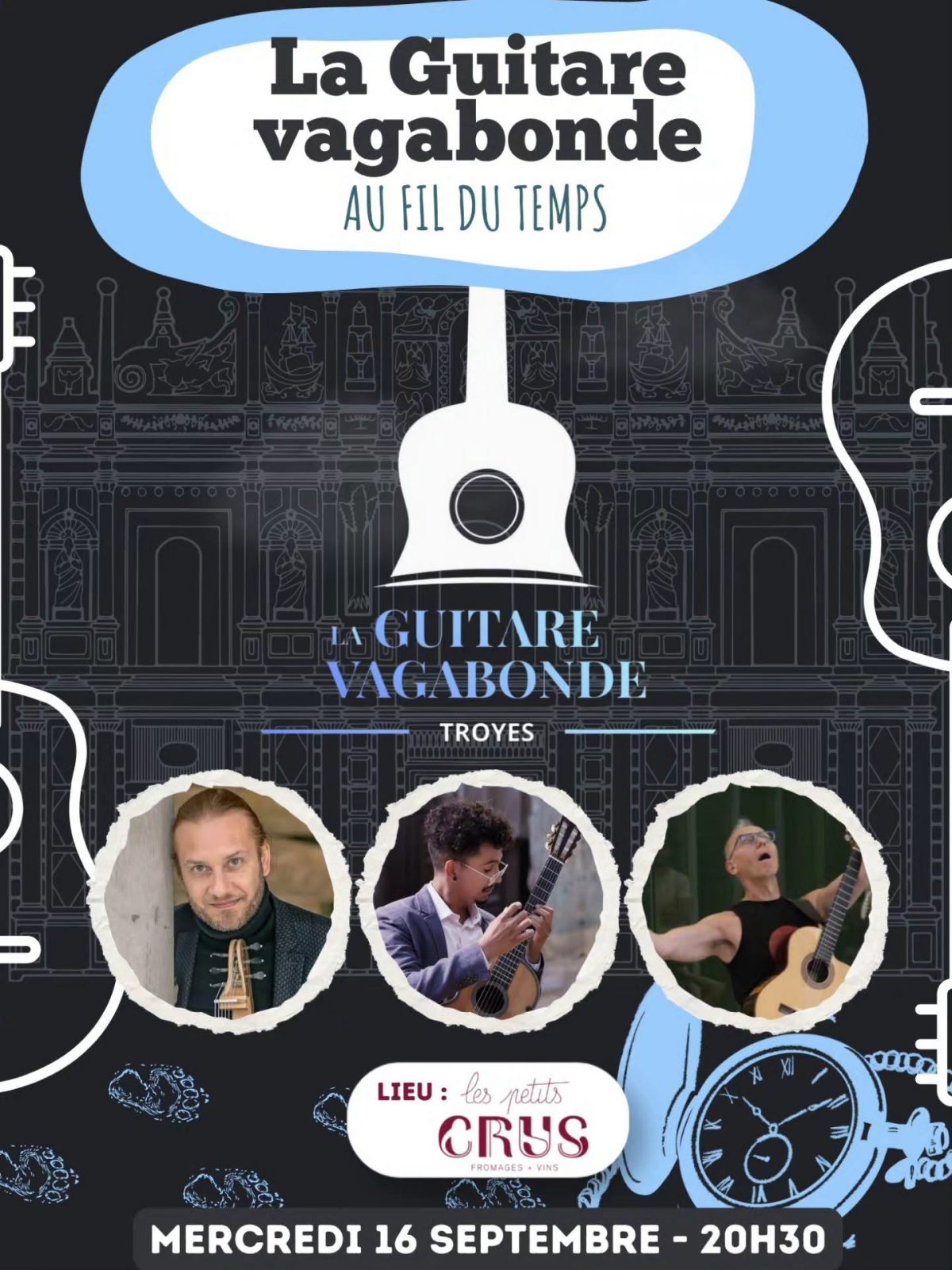 Concert Au Fil du Temps par La Guitare Vagabonde