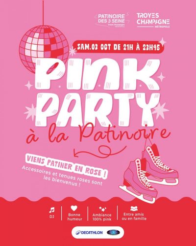 Pink Party à la Patinoire