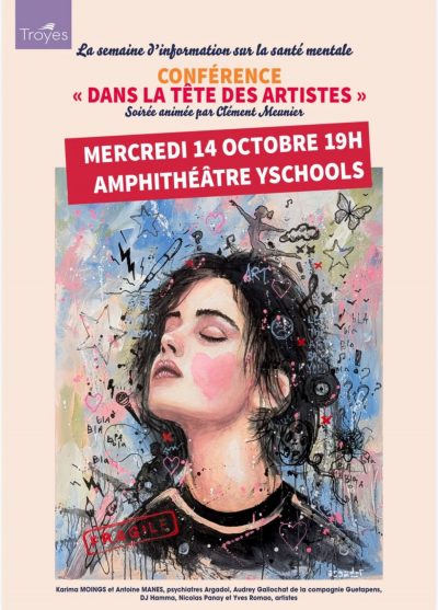 Conférence „Dans la tête des artistes !“