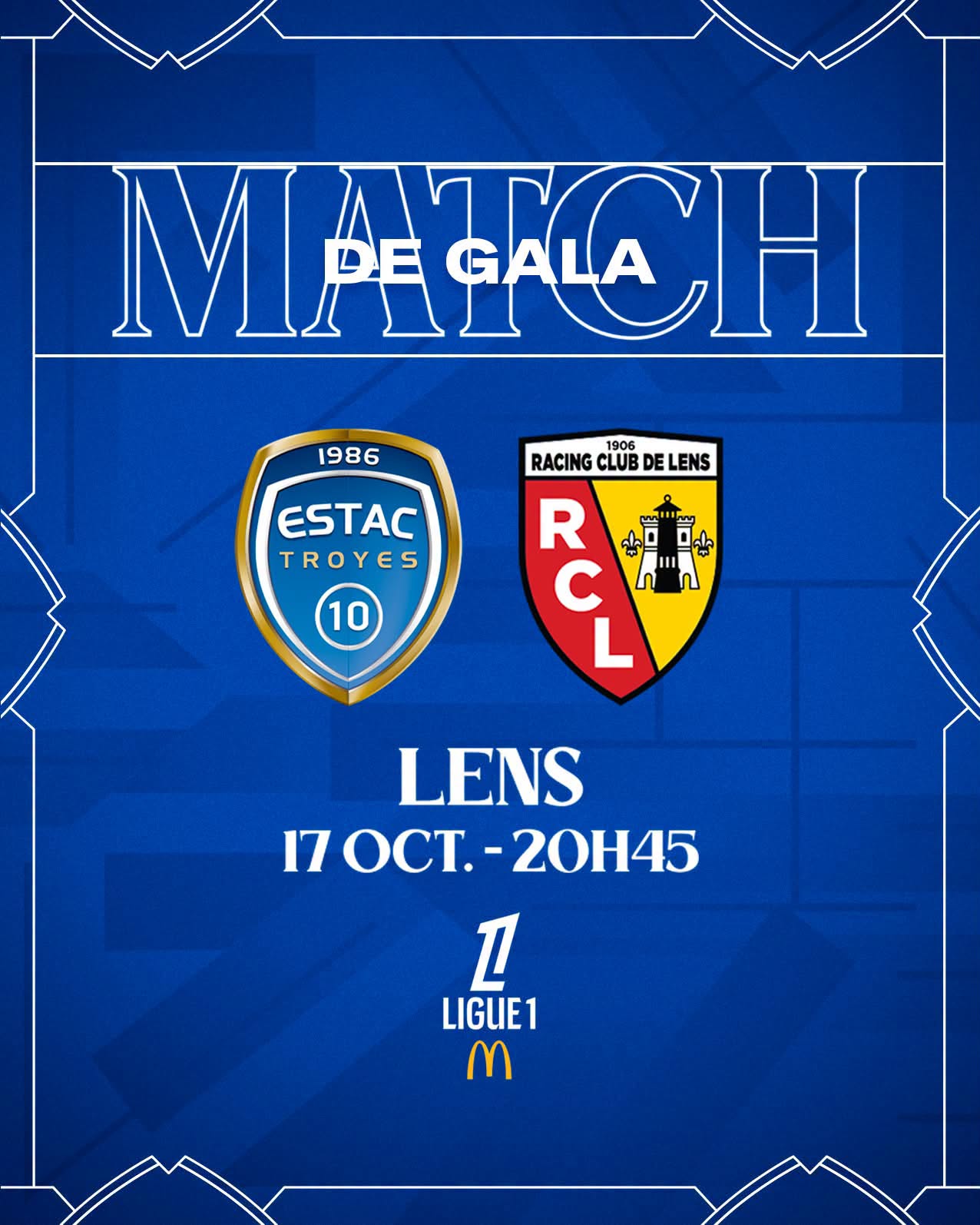 Football – ESTAC Troyes / RC Lens