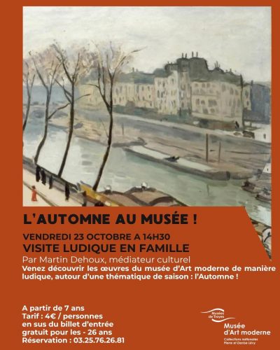 Visite ludique en famille : L’automne au musée !