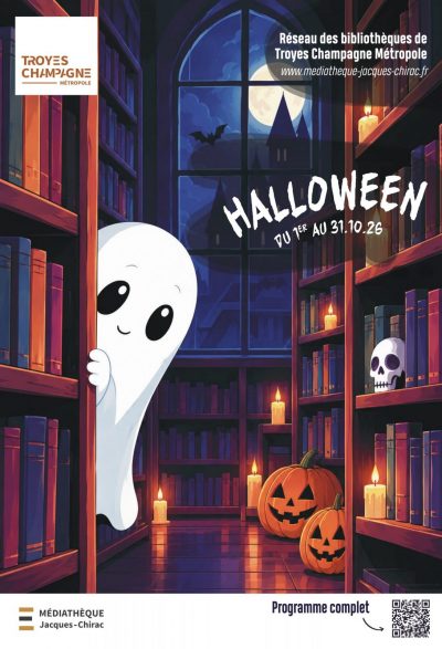Halloween dans vos bibliothèques !