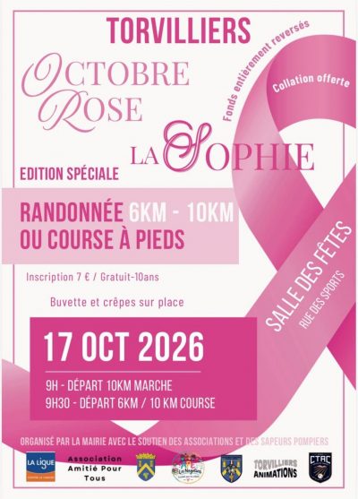 Octobre Rose – Edition spéciale „la Sophie“