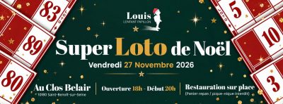Super Loto de Noël – Louis l’Enfant Papillon