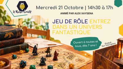 Partie de jeu de rôle : Entrez dans un univers fantastique