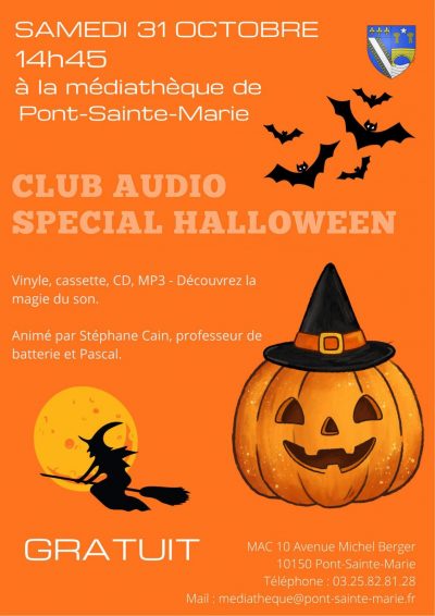 Club audio spécial Halloween