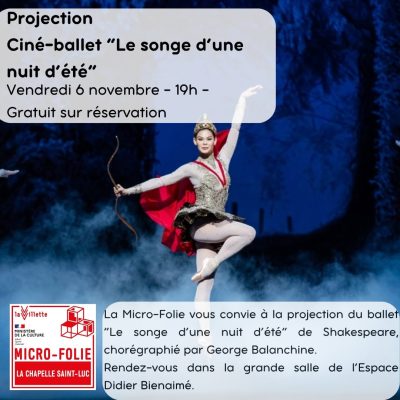 Ciné-Ballet „Le songe d’une nuit d’été“