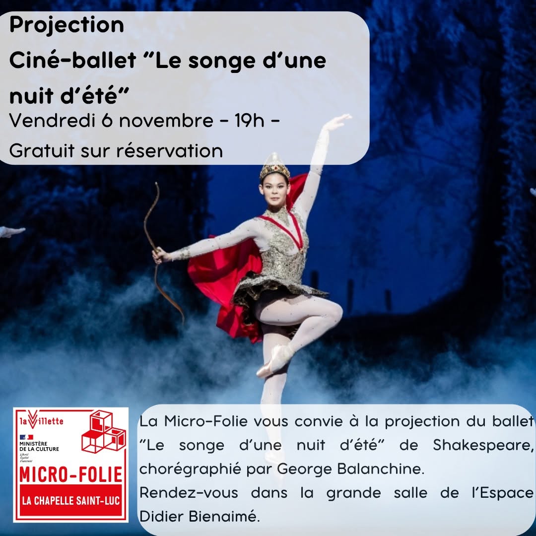 Ciné-Ballet „Le songe d’une nuit d’été“