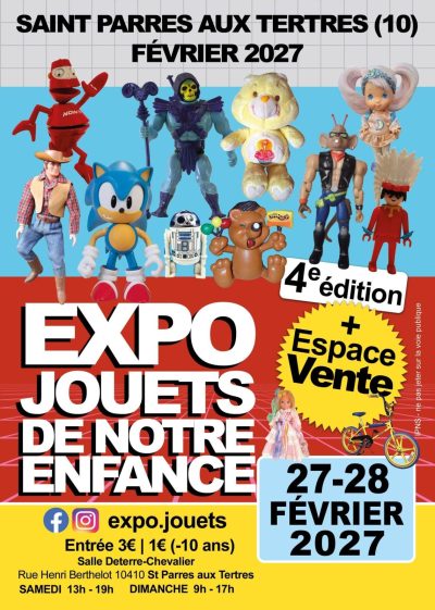 Exposition des jouets de notre enfance