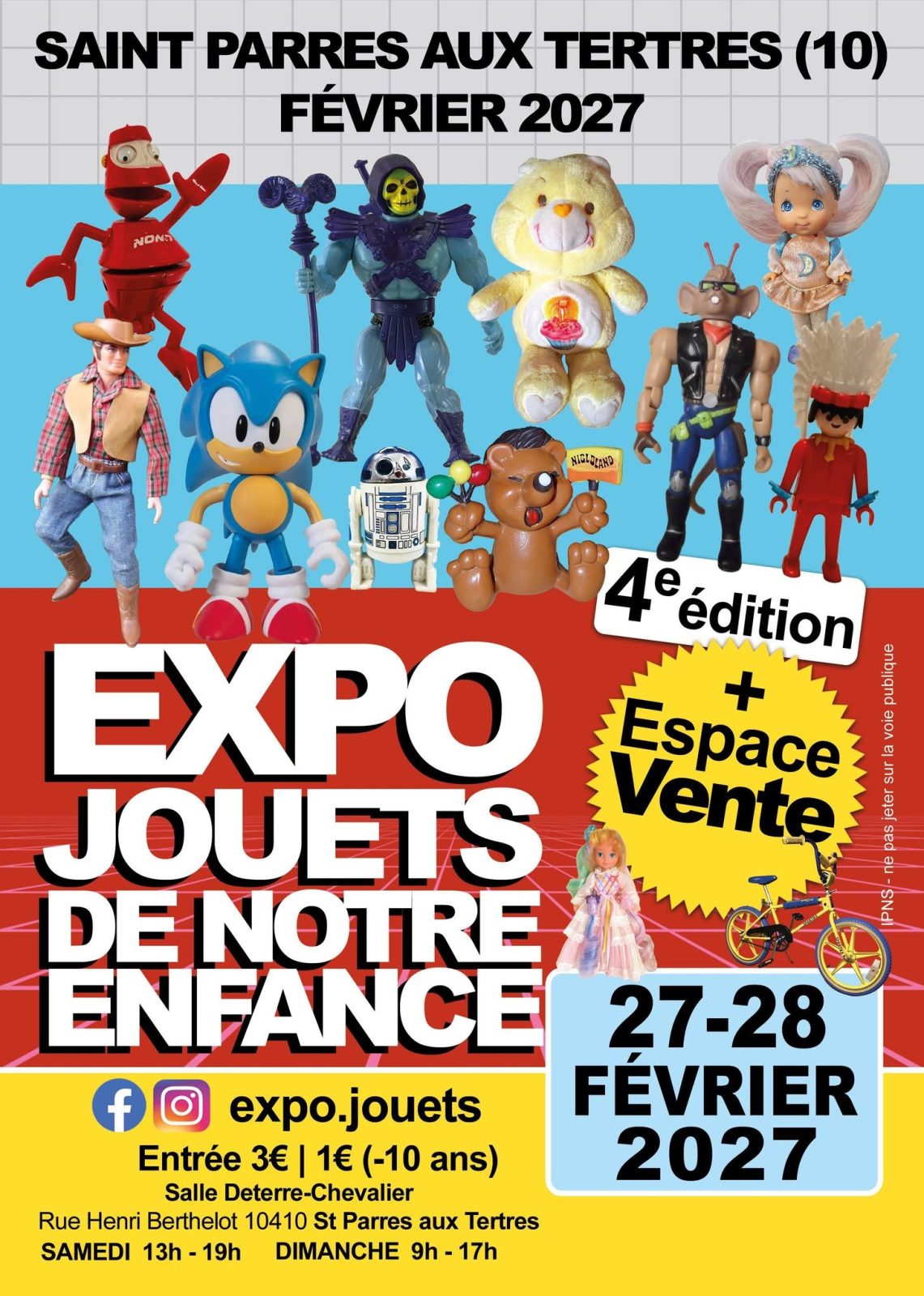 Exposition des jouets de notre enfance